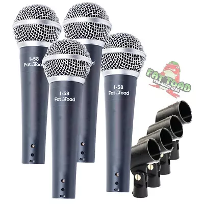 Cardioid Dynamic Vocal Microphones - Singing Karaoke Recording Studio Mic PACK • $39.95