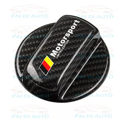 VW Volkswagen Beetle Phaeton Passat Fuel Gas Tank Filler Cap Hat Carbon Fiber • $22.40