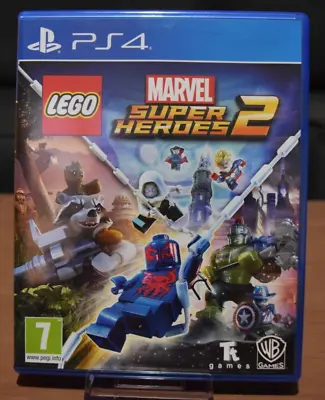 Lego Marvel Super Heroes 2 Sony PS4 Complete Disc Perfect LN • £6.99