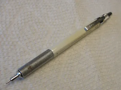 Vintage Koh-I-Noor Rapidomatic 0.5mm 5635 White Chrome Trim Mechanical Pencil • $17