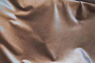 Luxurious Mohair Upholstery Fabric - Toffee-Brown 54 Inches Wide Free Shipping • $37