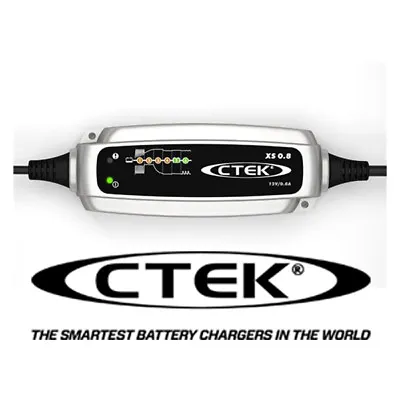 CTEK XS 0.8 12 Volt Battery Charger Jet Ski Motorbike Golf Buggy 12V • $125