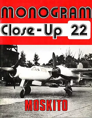 MONOGRAM CLOSE-UP 22 FOCKE-WULF TANK Ta154 MOSKITO NIGHTFIGHTER WW2 GERMAN LUFTW • $47.96
