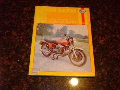 Moto Guzzi 1974-78 V-twins 750 850 950 Service Manual • $29.99