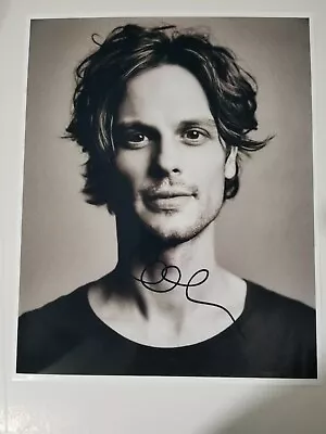 Matthew Gray Gubler Signed 8x10 Photo RP - Free Shipping! Criminal Minds • $9.75