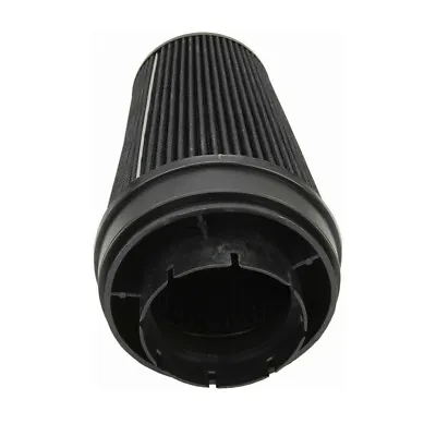 4'' 102mm Long High Flow Inlet Cone Dry Filter Cold Air Intake Replacement Black • $20.99