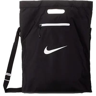 Nike Stash Tote Bag Sports Travel Gym Smart Pack Black • $29.94