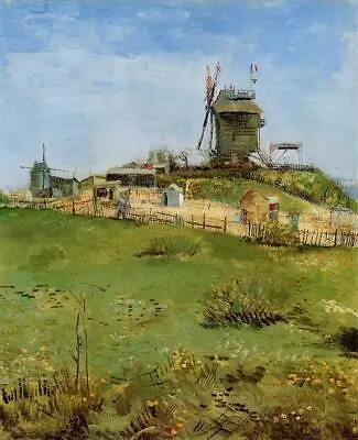 Oil Painting Repro Vincent Van Gogh The Moulin De La Galette • $49