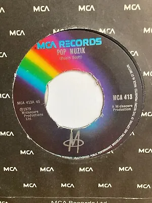 £1.99 • Buy M Pop Muzik / M Factor 1979 Pop 7  Vinyl Record