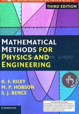 4-6DAYS DELIVERY - Mathematical Methods For Physics And Engineering By Riley 3E • £33.79