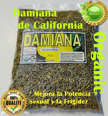 3oz Damiana Damiana De California Mexican Damiana Turnera Diffusa Organic !!! • $10.49