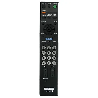 $7.78 • Buy RM-YD014  Remote Control Fit For Sony TV KDL-40VL130 KDL-52XBR4 KDL-40XBR4