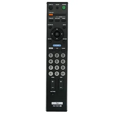 RM-YD014  Remote Control Fit For Sony TV KDL-40VL130 KDL-52XBR4 KDL-40XBR4 • $7.78