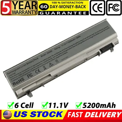 E6400 PT434 New Battery For Dell Latitude E6410 E6500 E6510 PT435/PT436/PT437 PC • $15.99