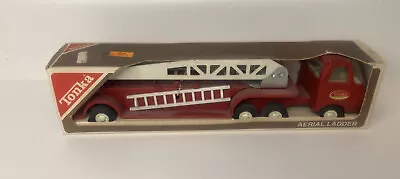 Tiny Tonka Aerial Ladder Fire Truck 675 Red New NOS Original Box • $184.63