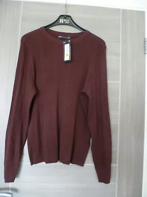 Ladies' M & S BNWT Burgundy/Maroon Sweater Size 16 • $12.45