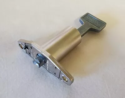 OMLOCK Pachinko Pinball Machine Door Lock Cylinder & Key 1.25  - 1.33” Shaft OEM • $39.90