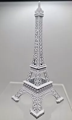 5  Metal Miniature Statue Paris Eiffel Tower Souvenir Décor White • $7.29