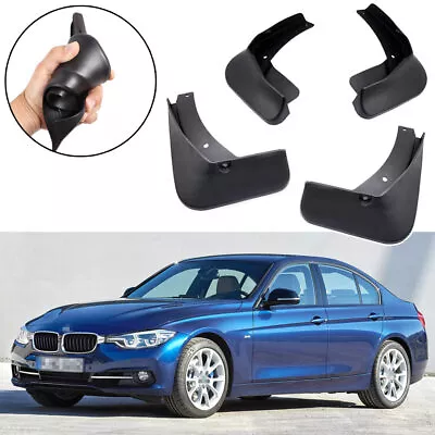 $59.99 • Buy Car Mudguard Fender Mud Flaps Splash Guard Kit For 12-18 F30 BMW 3-Series Sedan