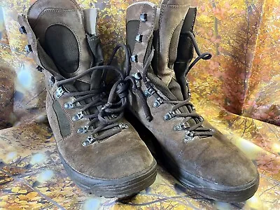 Meindl Desert Boots Brown Combat High Liability Footwear Size UK 10 • $30.82