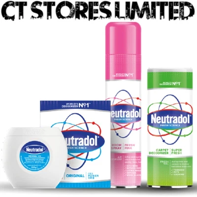 £3.56 • Buy Neutradol Air Freshener Hoover Vacuum Carpet Deodoriser Powder Carpets Curtains