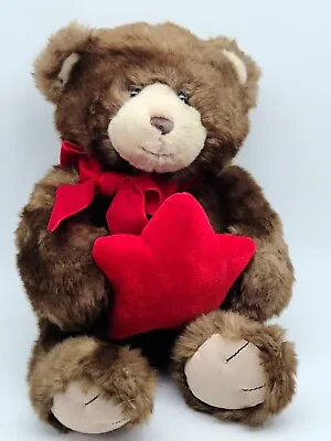 $18.74 • Buy Gund Make-A-Wish Zales Plush Cream Teddy Bear Holding Red Gift Box - CLEAN 