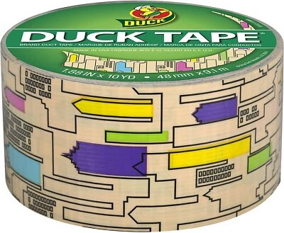 Duck Brand Printed Duct Tape City Skyline Pattern Design 10 Yd Roll • $7.15