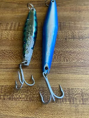 Vintage Tady C Trolling Lure Jig Salt Water- Set Of 2 • $8.99