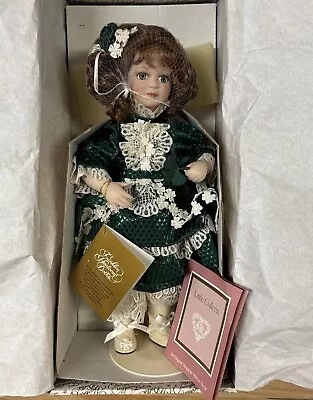 Franklin Heirloom Doll Little Colleen NIB Irish Collectible Clover Maryse Nicole • $29.95