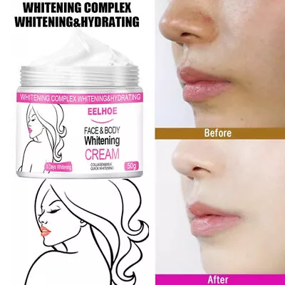 $8.99 • Buy 2022 Dark Skin Permanent Whitening Bleaching Cream Lightening Brightening 3 Days