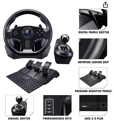 SUPER DRIVE Steering Wheel  WIRED • $92.99