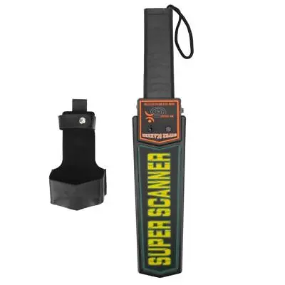 Portable Handheld Metal Detector Wand – Efficient Security Scanner For • £15.55