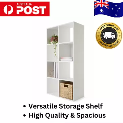 8 Cube Storage Shelf Display Cabinet Cupboard Book Shelf Unit Toy Book Organizer • $51