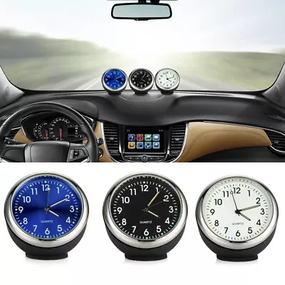 Car Interior Dashboard Clock Luminous Backlight Pointer Clock Auto Accessories • $5.51