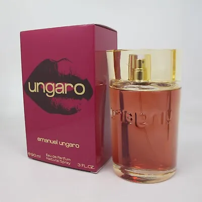 UNGARO For Women By Emanuel Ungaro 90 Ml/ 3.0 Oz Eau De Parfum Spray NIB RARE • $99.99