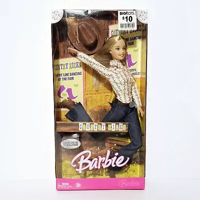 2006 Mattel Country Kicks Barbie Posable #J8047 NRFB Western Line Dance • $19.97