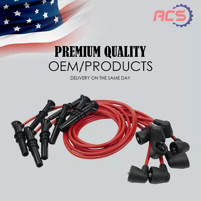 $28.50 • Buy New 8 Spark Plug Wires For 96-99 Ford F-150 F-250 Lincoln Mercury 4.6L V8 2X1320