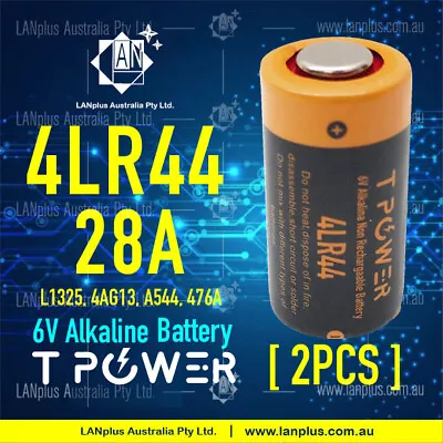 2x 4LR44 6V Battery Citronella Bark Dog Collar L1325 PX28A 28A A544 V34PX 476A • $3.39