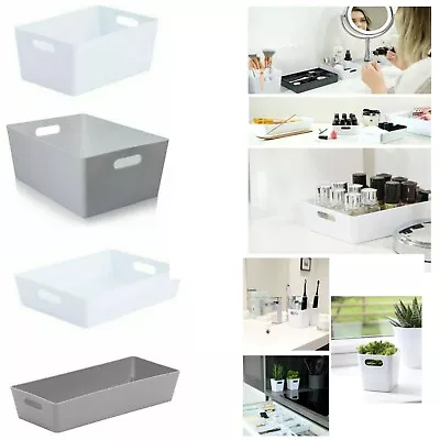 £8.49 • Buy Wham Studio Basket Multi-Purpose Bathroom Kitchen Or Home Office Storage Boxes