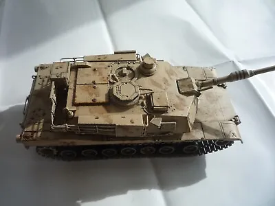 £18.99 • Buy Model Tank 1 35 M1 Abrams American MBT Built Painted