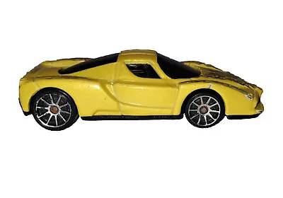 Hot Wheels Enzo Ferrari 2002 Yellow Black Loose Used Condition Please See Photos • £4.50