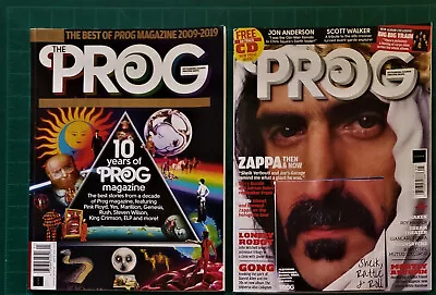 (Lot Of 2) 2019 PROG Magazines June 2019 # 98 & The Prog Collection • $20.19