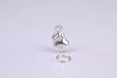 Pear Charm Made From Solid Sterling Silver • £14.95