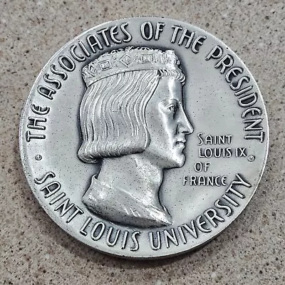 Vintage The Associates Of The President Saint Louis University Bronze Medallion • $79.99