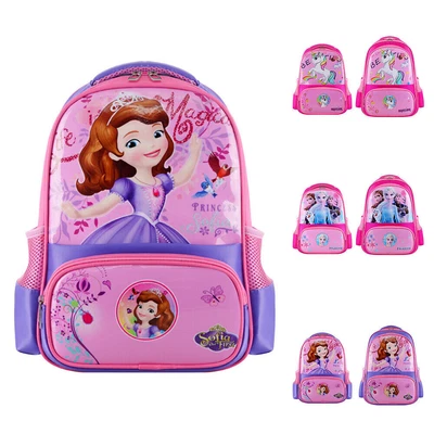 $22.99 • Buy Kids Girl Cartoon Elsa Princess Backpack To Reduce The Burden School Bag Satchel