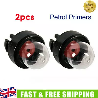 £5.16 • Buy 2X Chainsaw Petrol Strimmer Primer Fuel Bulb Pump For Stihl McCulloch Husqvarna