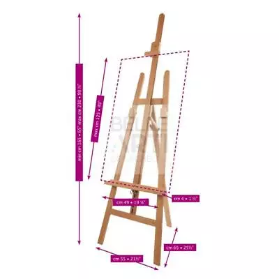 £132.06 • Buy Easel Lyre Small IN Beech Oiled M/13