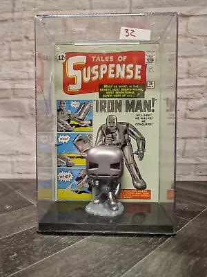 Funko POP! Marvel Iron Man (Tales Of Suspense) Comic Cover #34 Damaged Case #M32 • £14.99