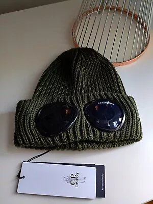 CP Company Olive Green Beanie/Hat • £85