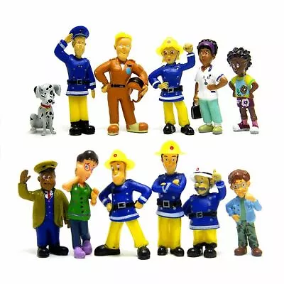 12Pcs Fireman Sam Mini Figure Loose Action Figurines Cake Topper Decor Toys Kid • $16.95